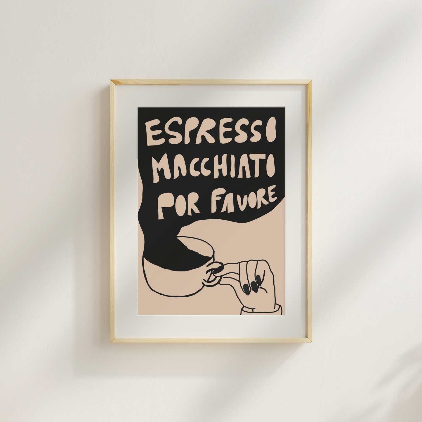 Espresso macchiato, macchiato, macchiato