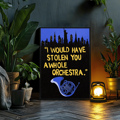 The Blue French Horn