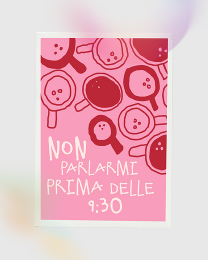 "Uomo avvisato, mezzo salvato!"