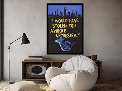 The Blue French Horn