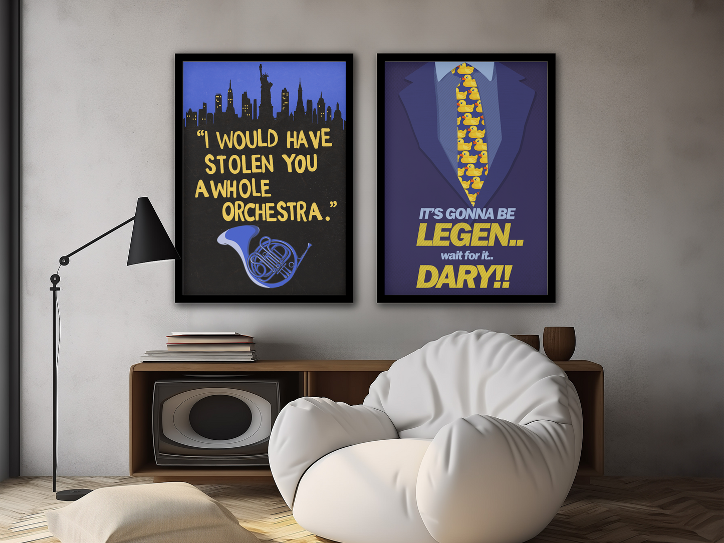The Blue French Horn