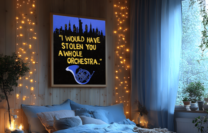 The Blue French Horn