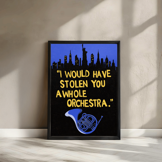 The Blue French Horn